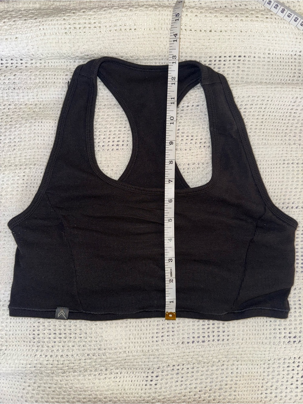 Oner Active  Mellow Rib Square Neck Bra - Picture 2 of 5